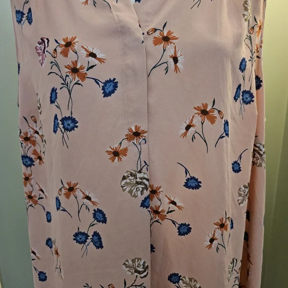 Daniel Rainn Women's Size 2x Floral Pink Sleeveless Top Shirt - Picture 3 of 14